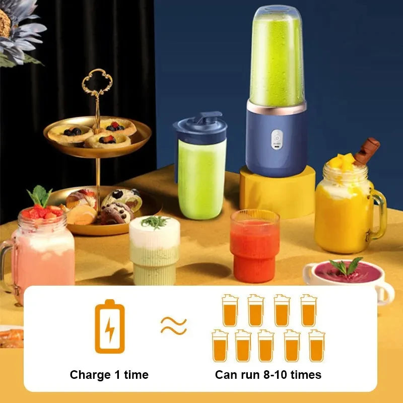 Xiaomi Electric Juicer Mini Portable Blender Milkshake Fruit Juicer Multifunctional Juice Machine Blender Smoothie Blender