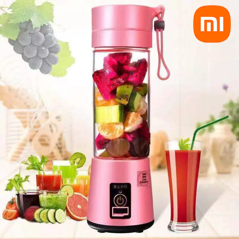 Xiaomi Electric Juicer Mini Portable Blender Milkshake Fruit Juicer Multifunctional Juice Machine Blender Smoothie Blender